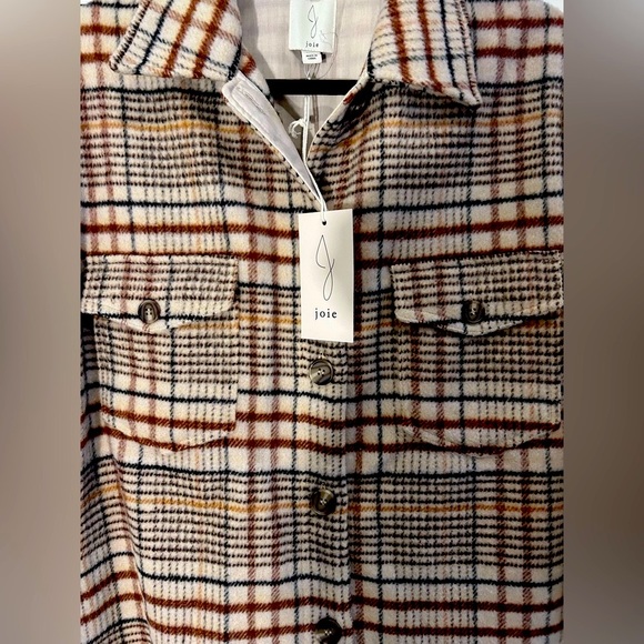 Joie Jackets & Coats Nwt Joie Flannel Shirt Jacket Poshmark